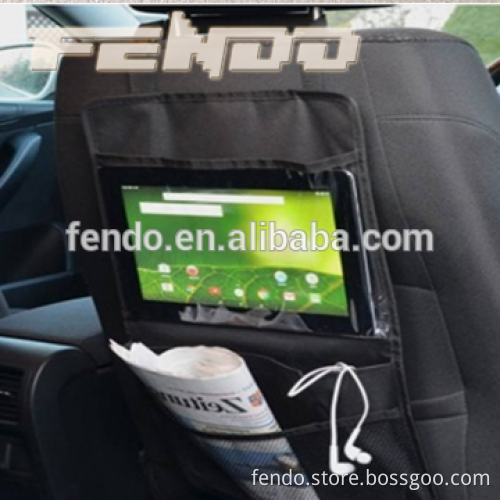 Car Side Seat Organizer Ipad Protector Hanging Car Storage Bag Of Back Seat Of Chair